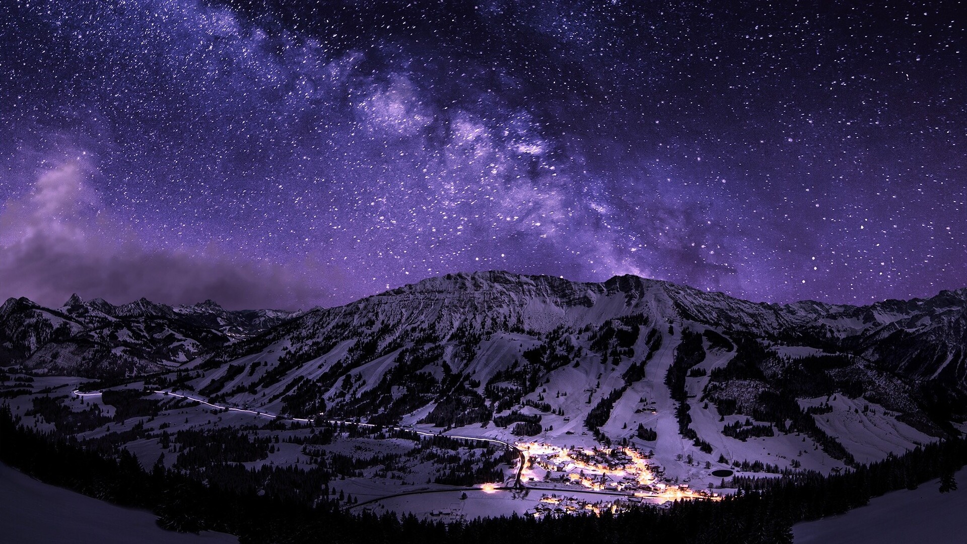 milky way wallpaper