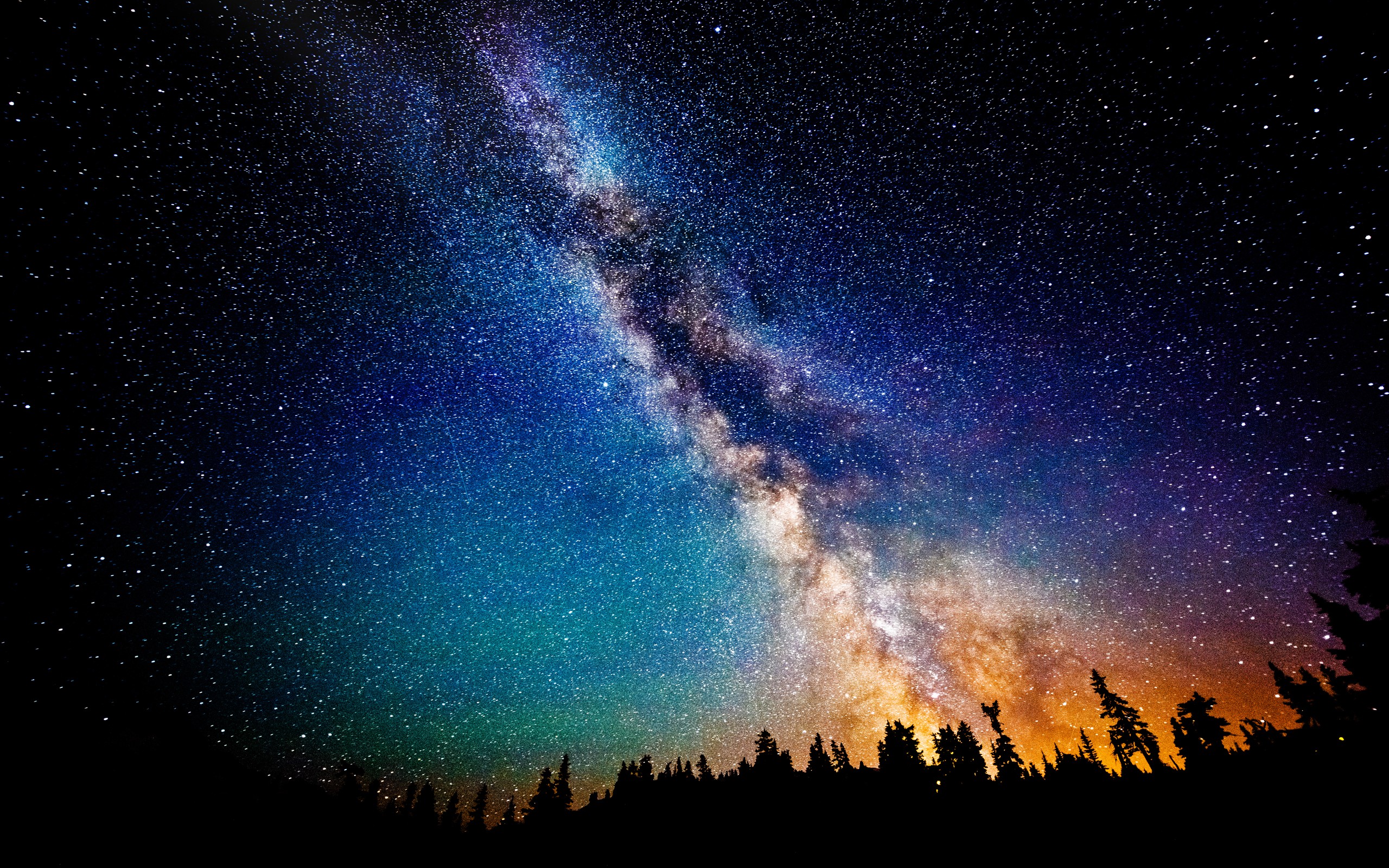 milky way wallpaper