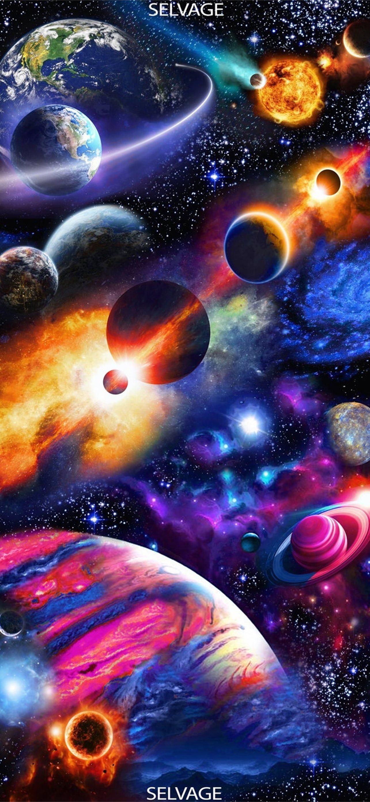 solar system wallpaper