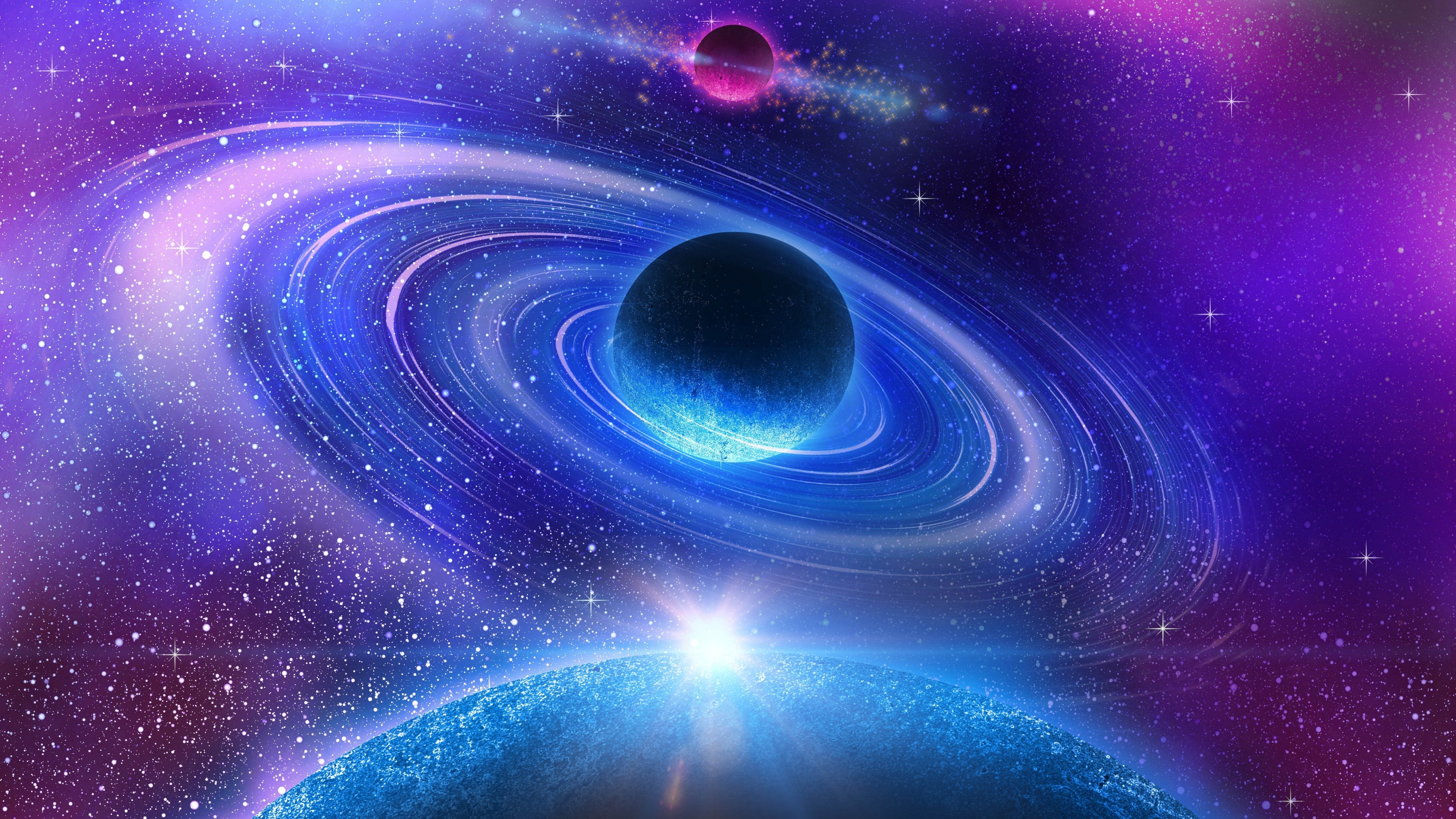 solar system wallpaper