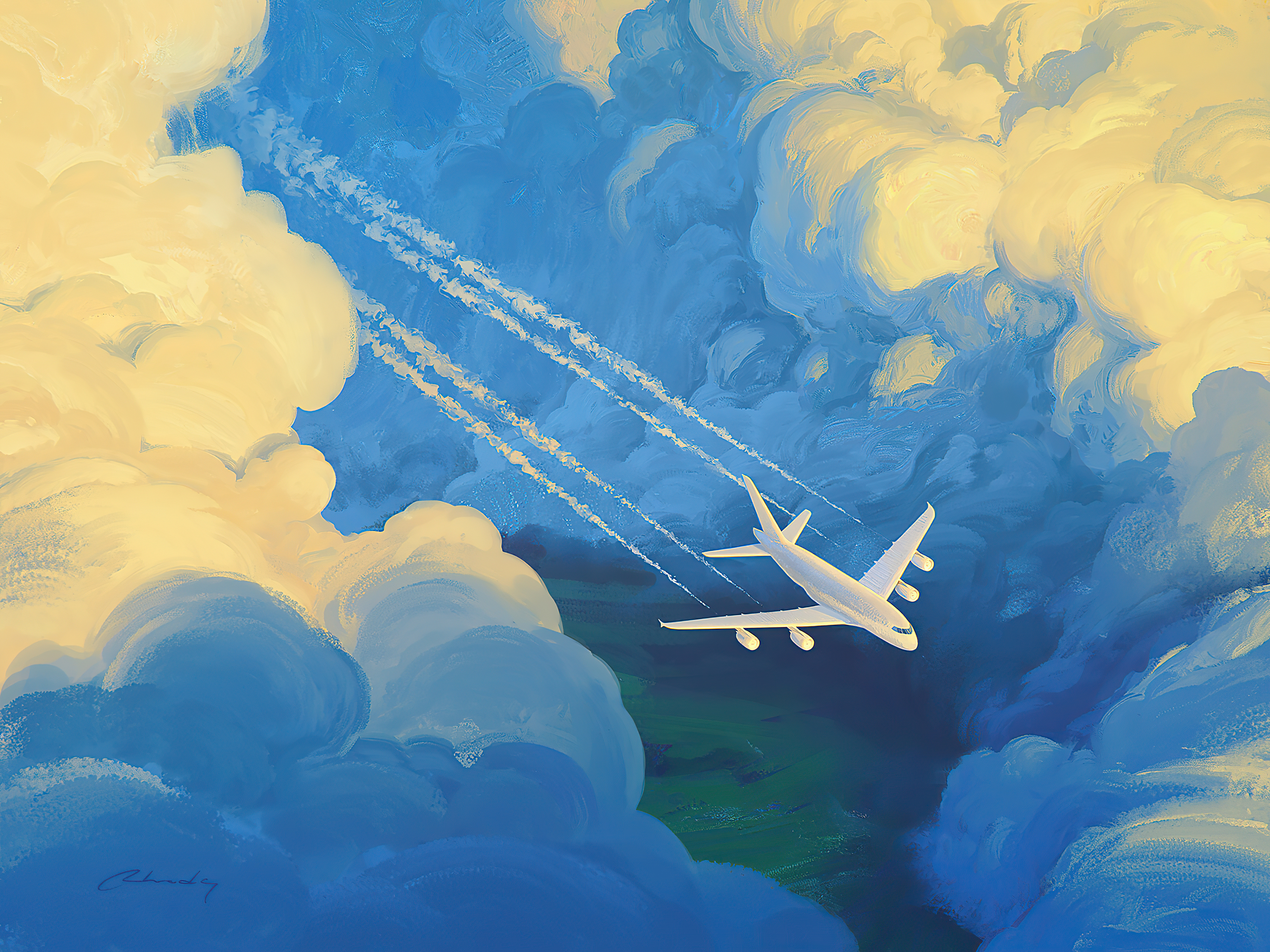 airplane wallpaper