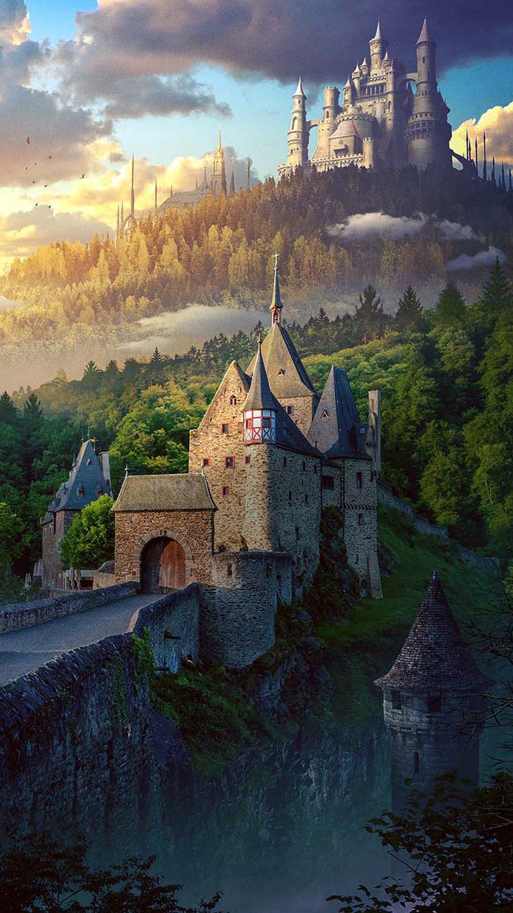castle wallpaper