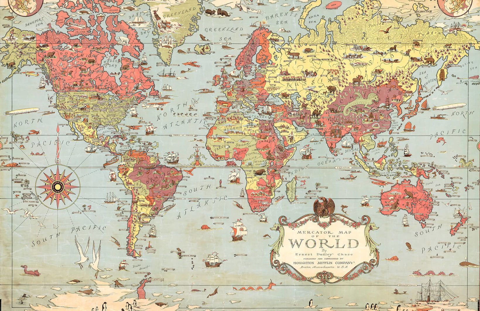 map wallpaper