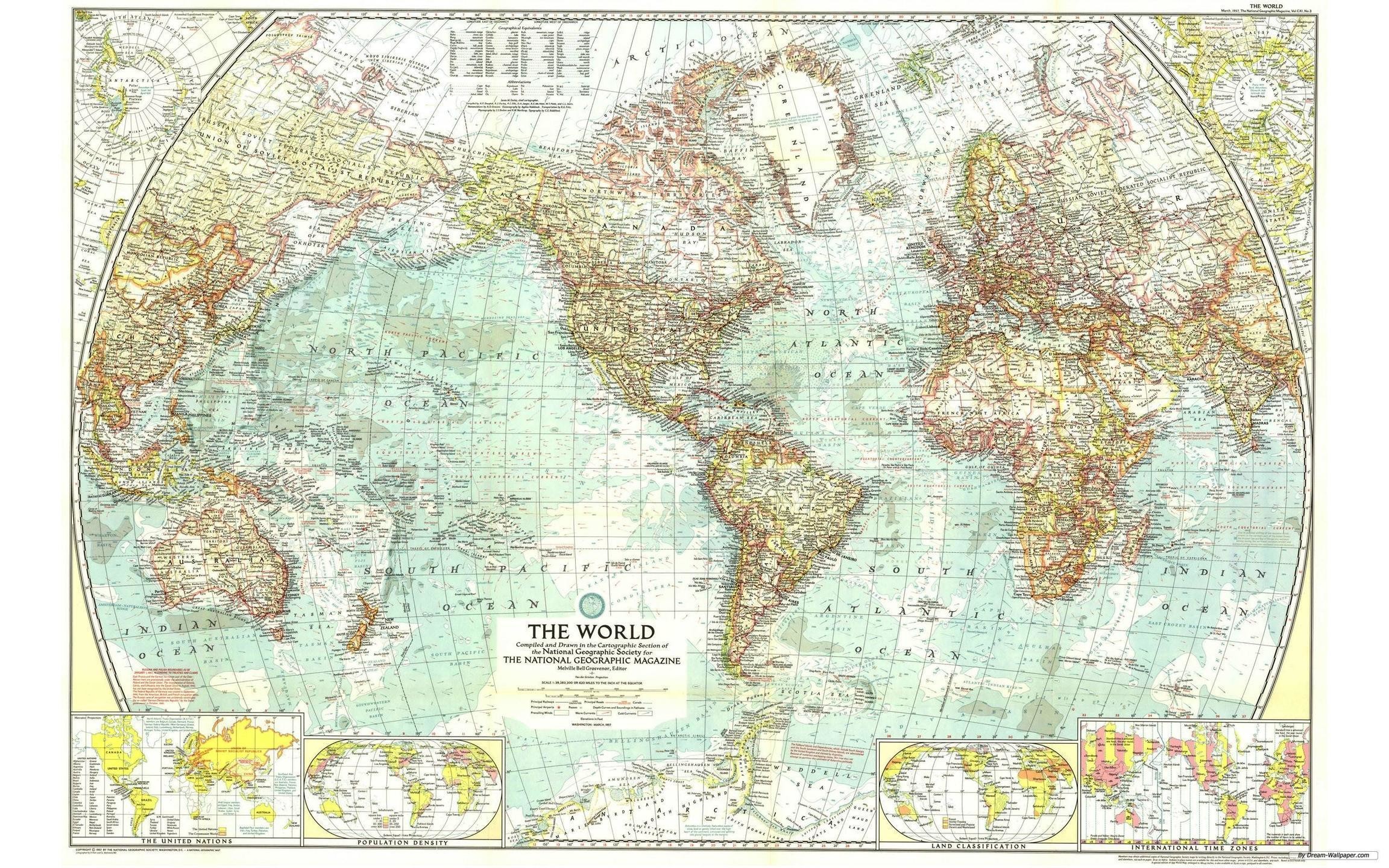 map wallpaper