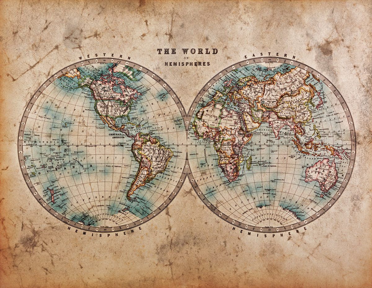 map wallpaper