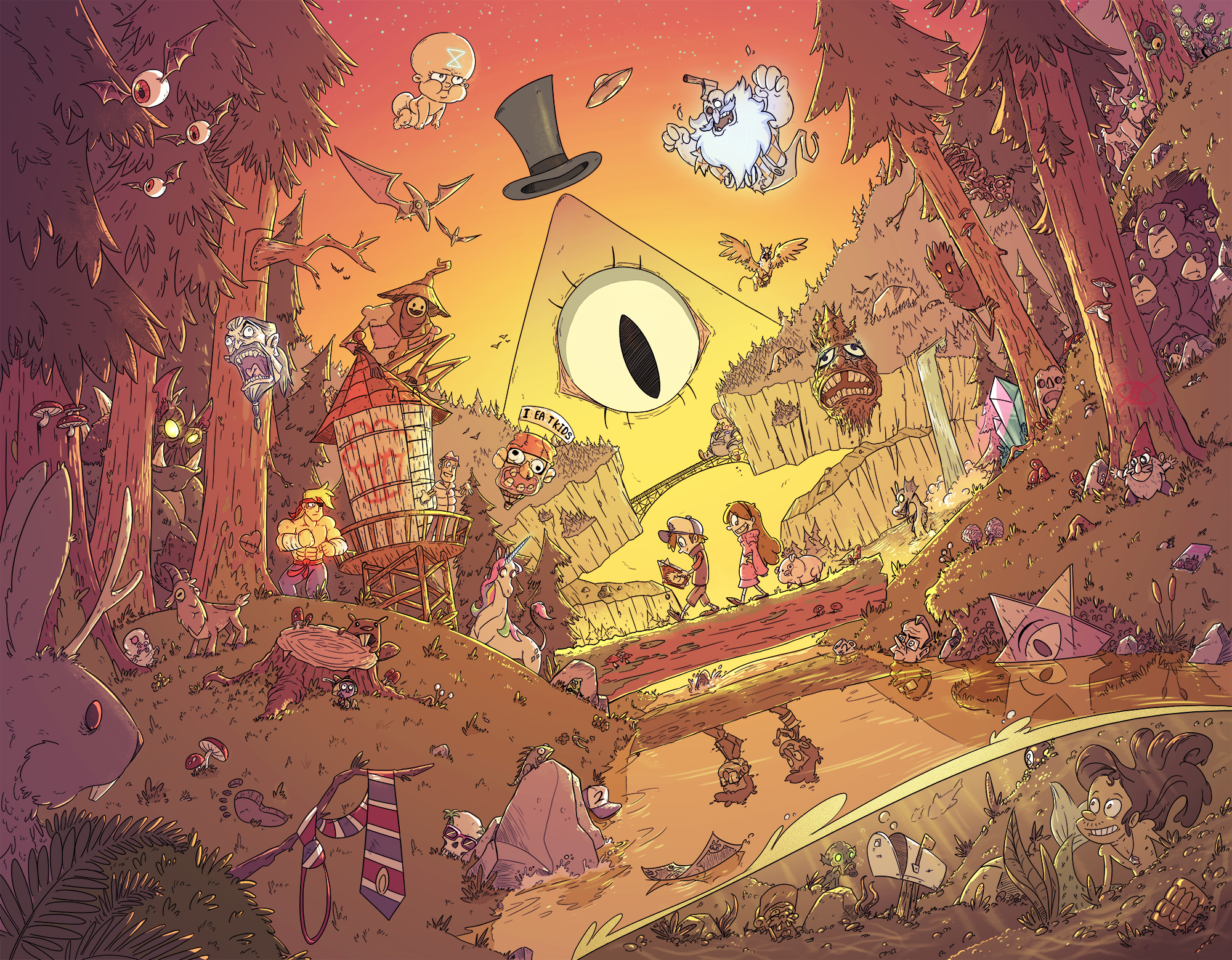 gravity falls wallpaper