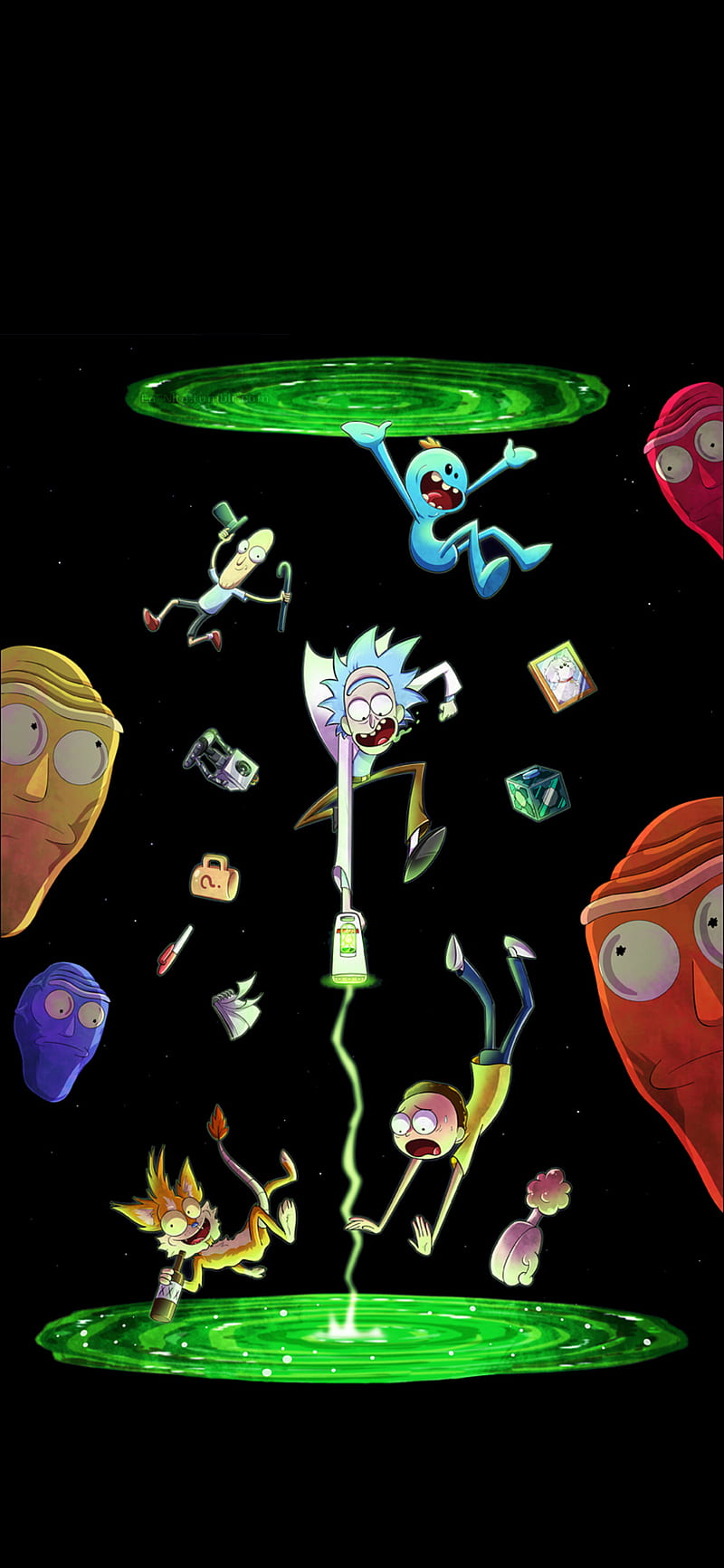 rick and morty wallpaper