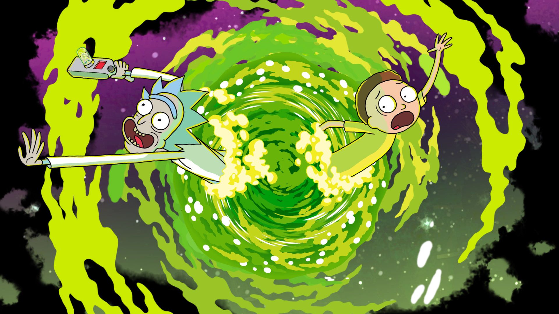 rick and morty wallpaper