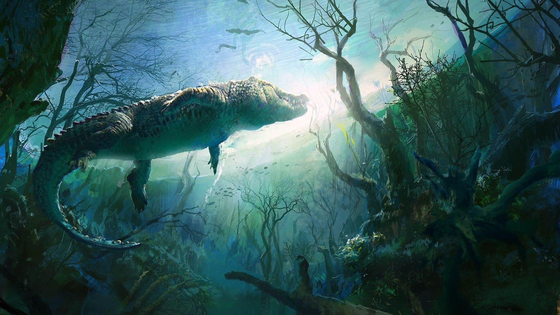 Alligator Wallpaper