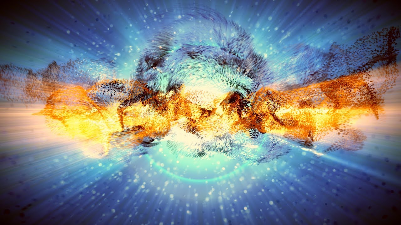 Particle Explosion Wallpaper