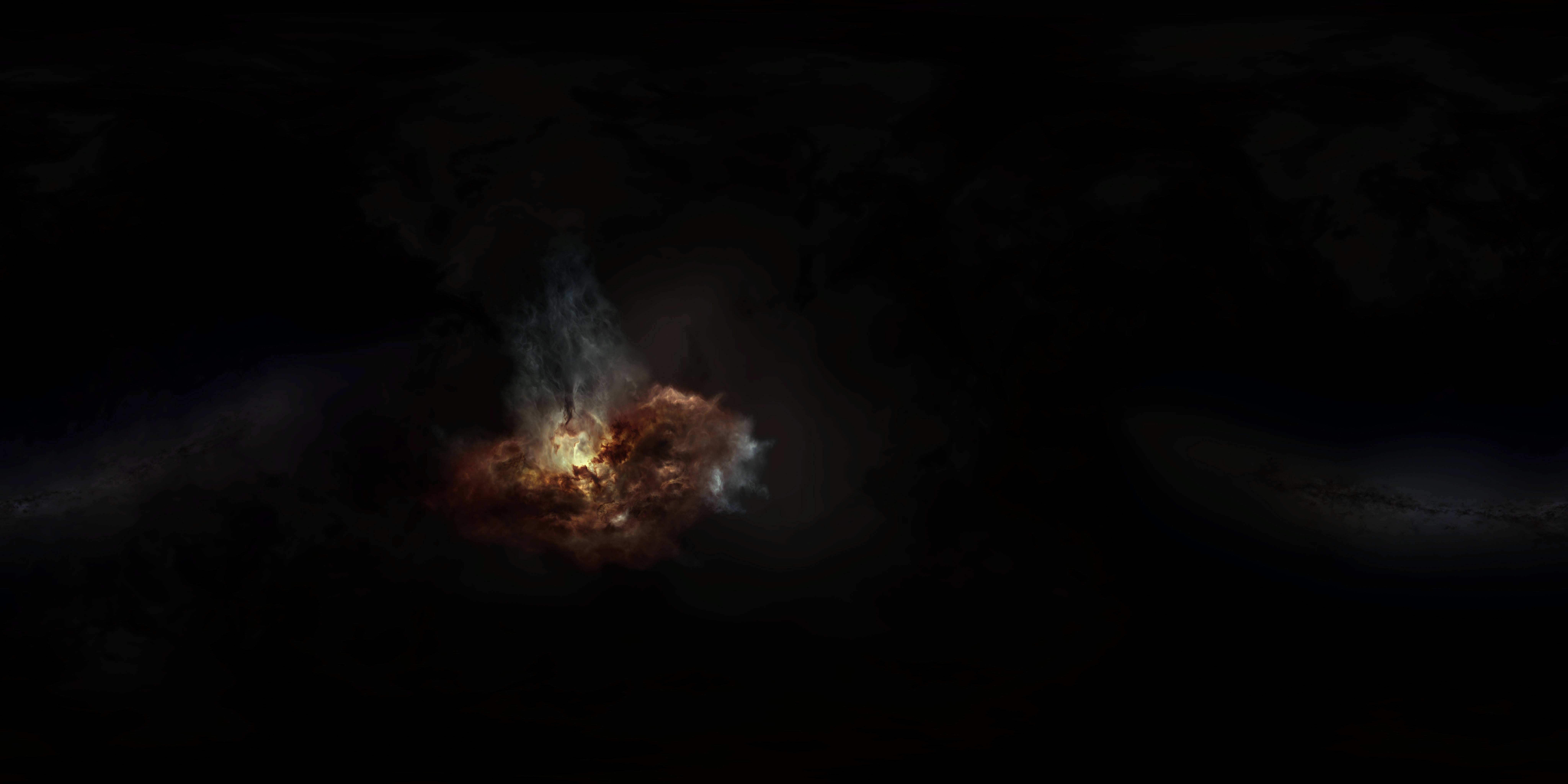 Particle Explosion Wallpaper