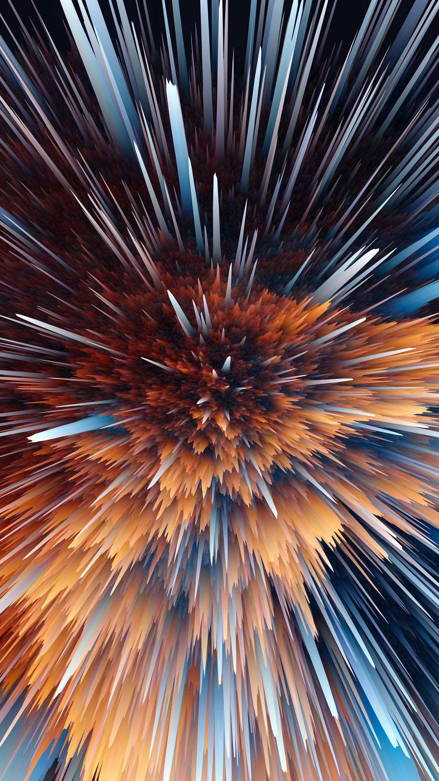 Particle Explosion Wallpaper