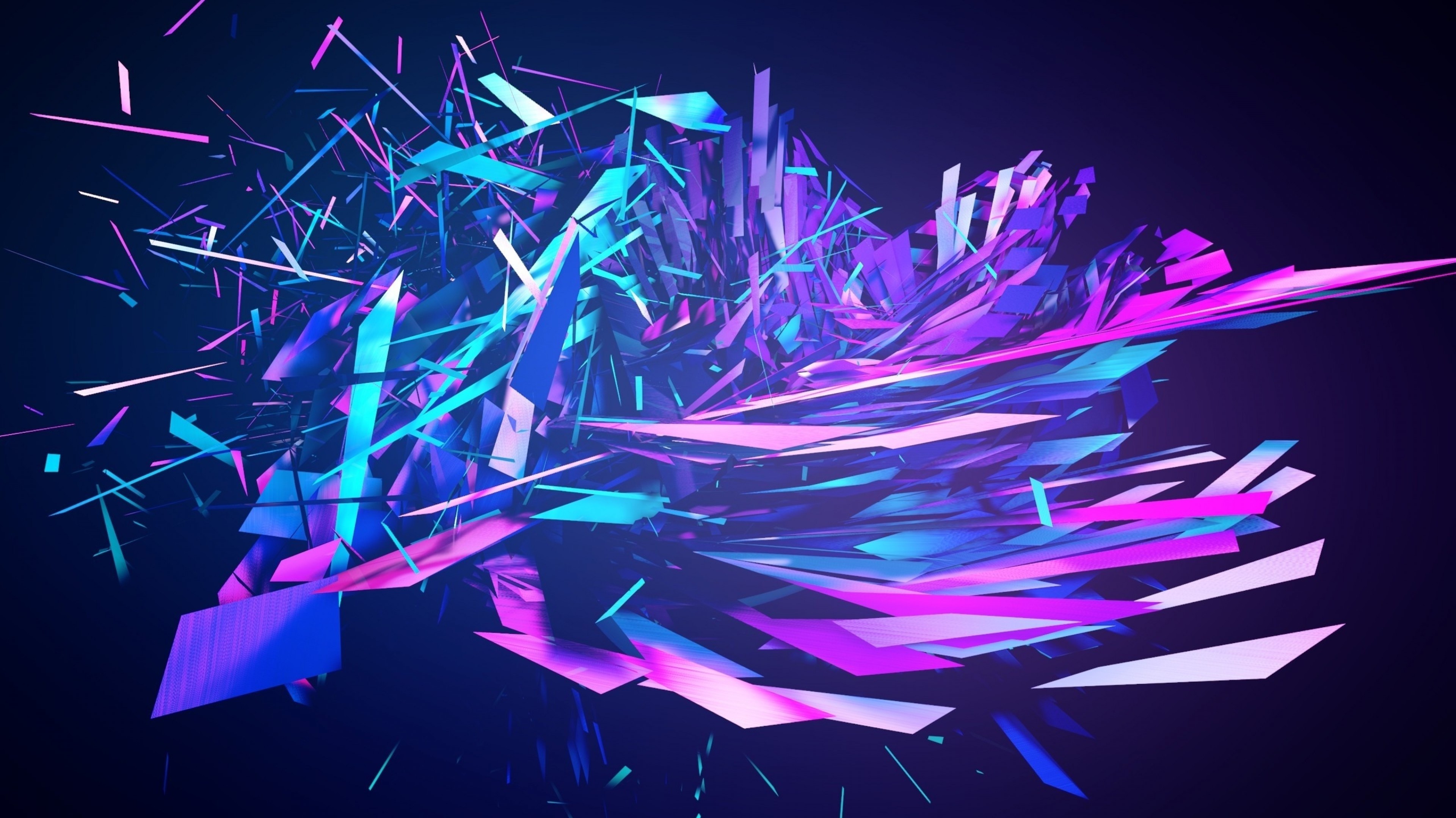 Particle Explosion Wallpaper