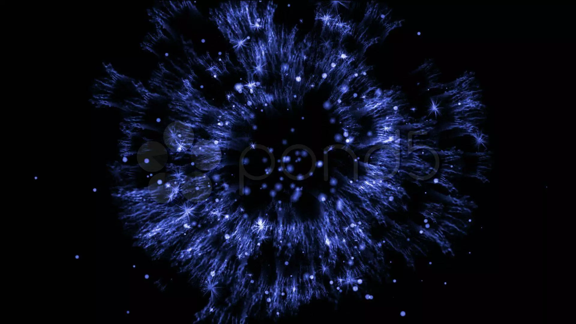 Particle Explosion Wallpaper