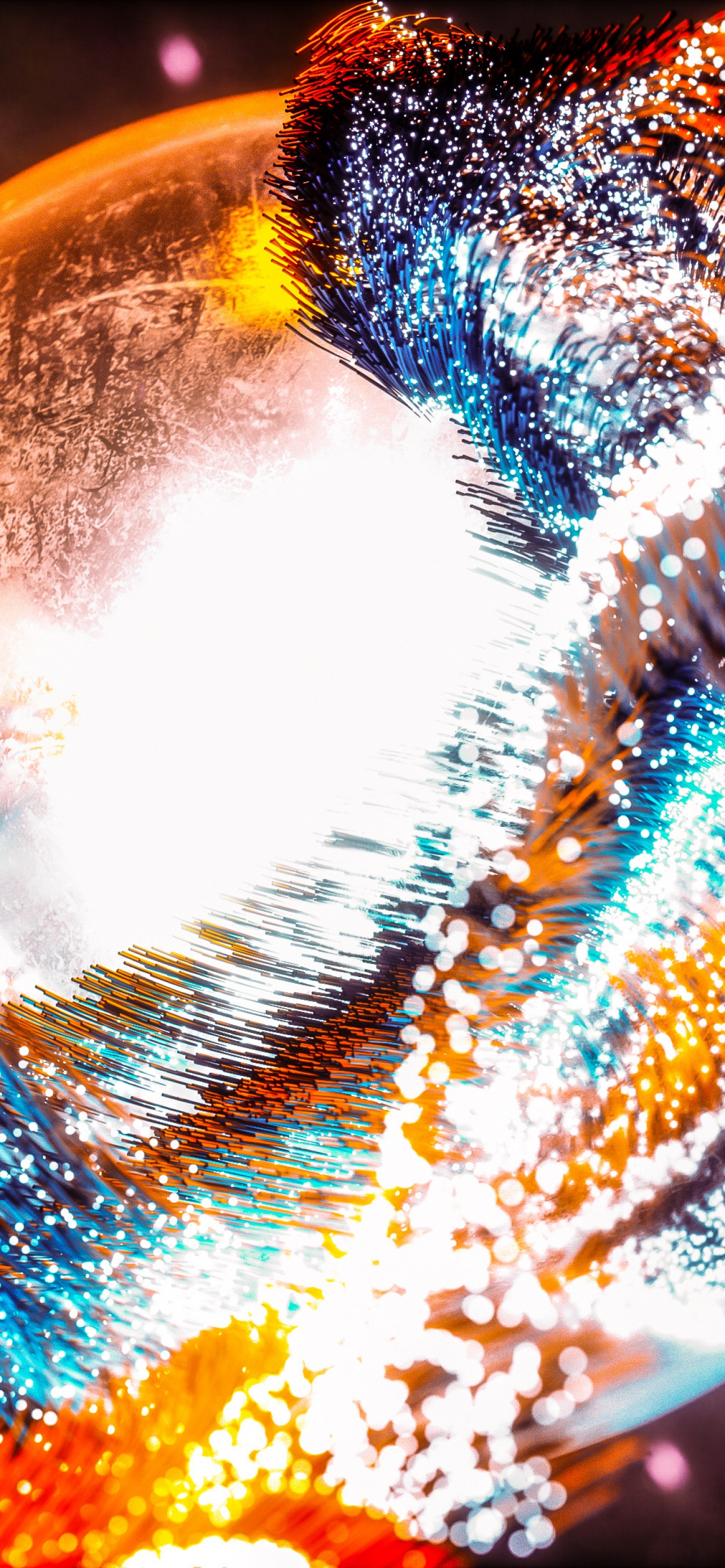 Particle Explosion Wallpaper