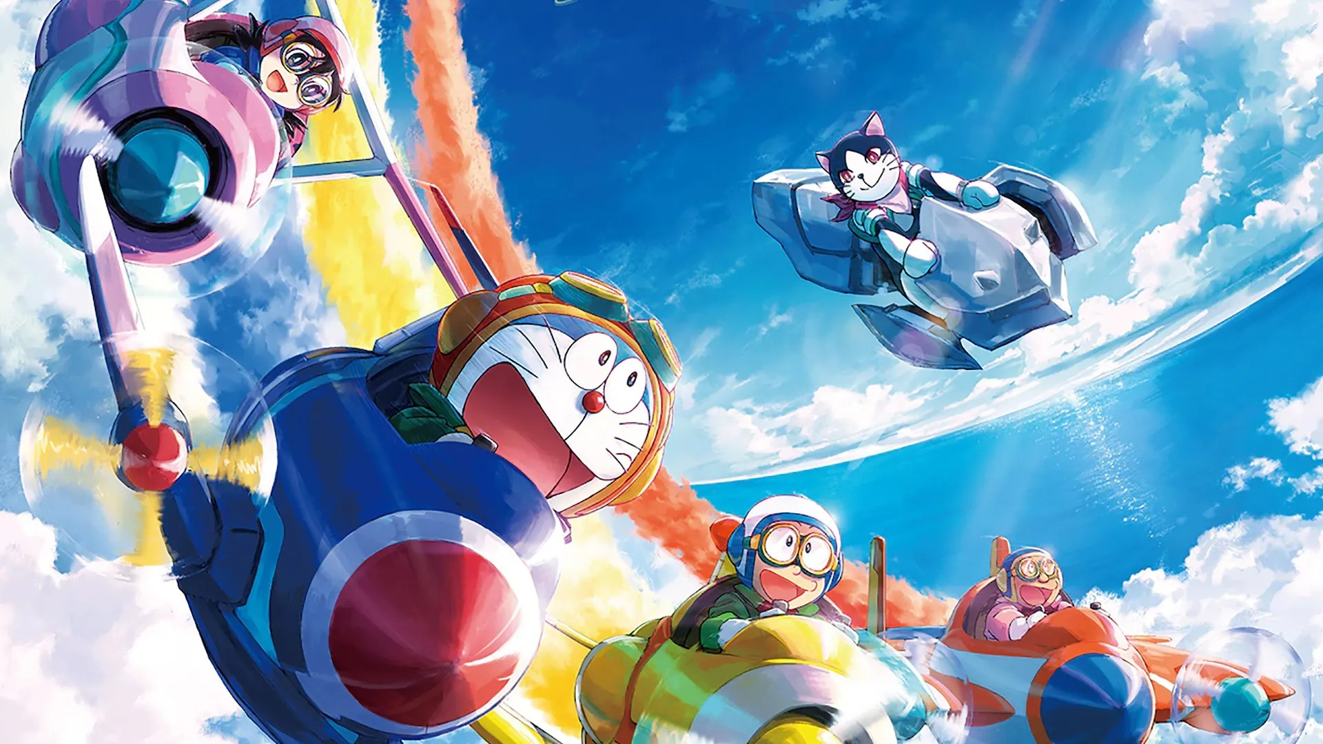 Doraemon: Nobita's Sky Utopia Wallpaper