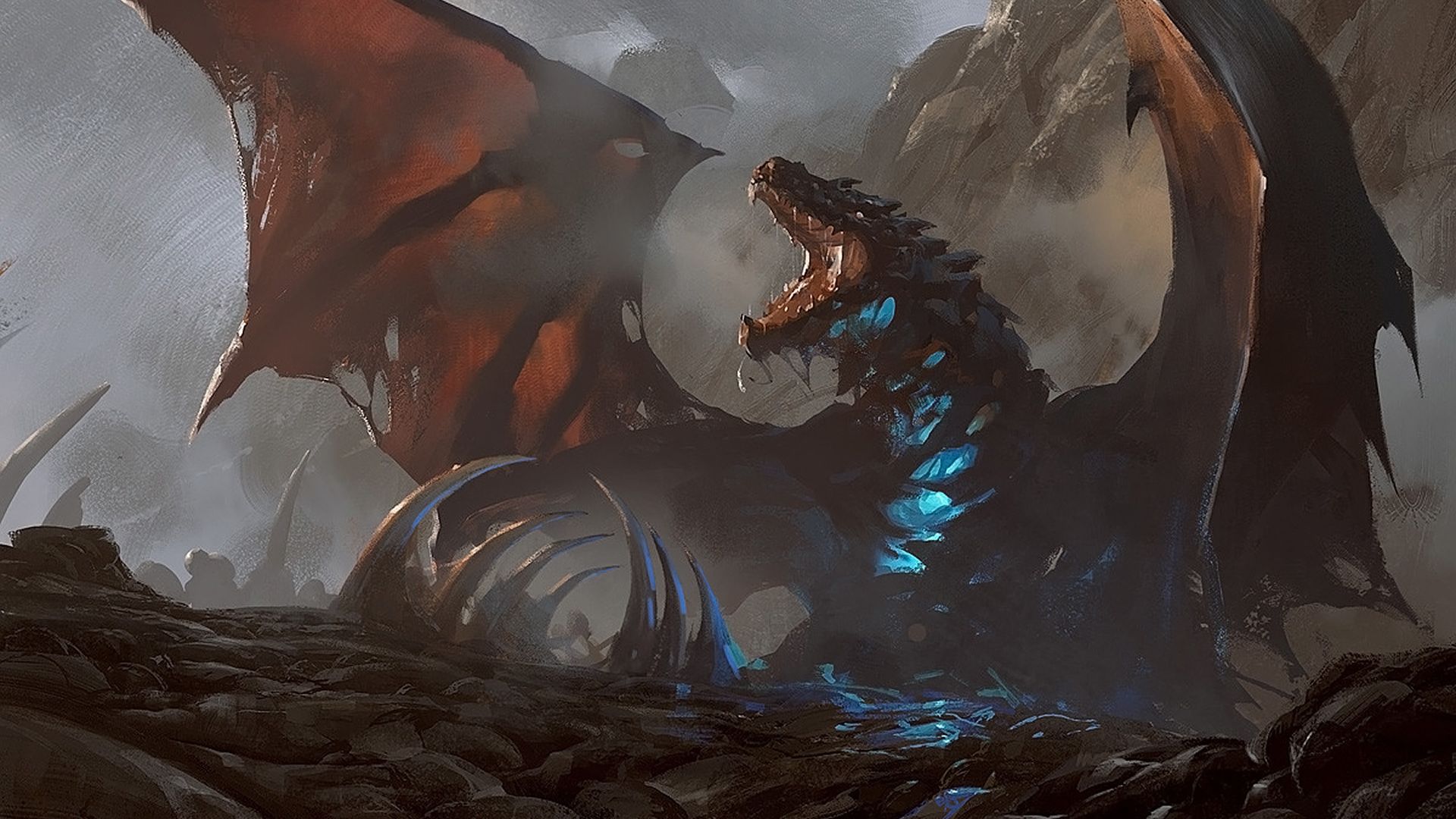 Dark Gathering Wallpaper