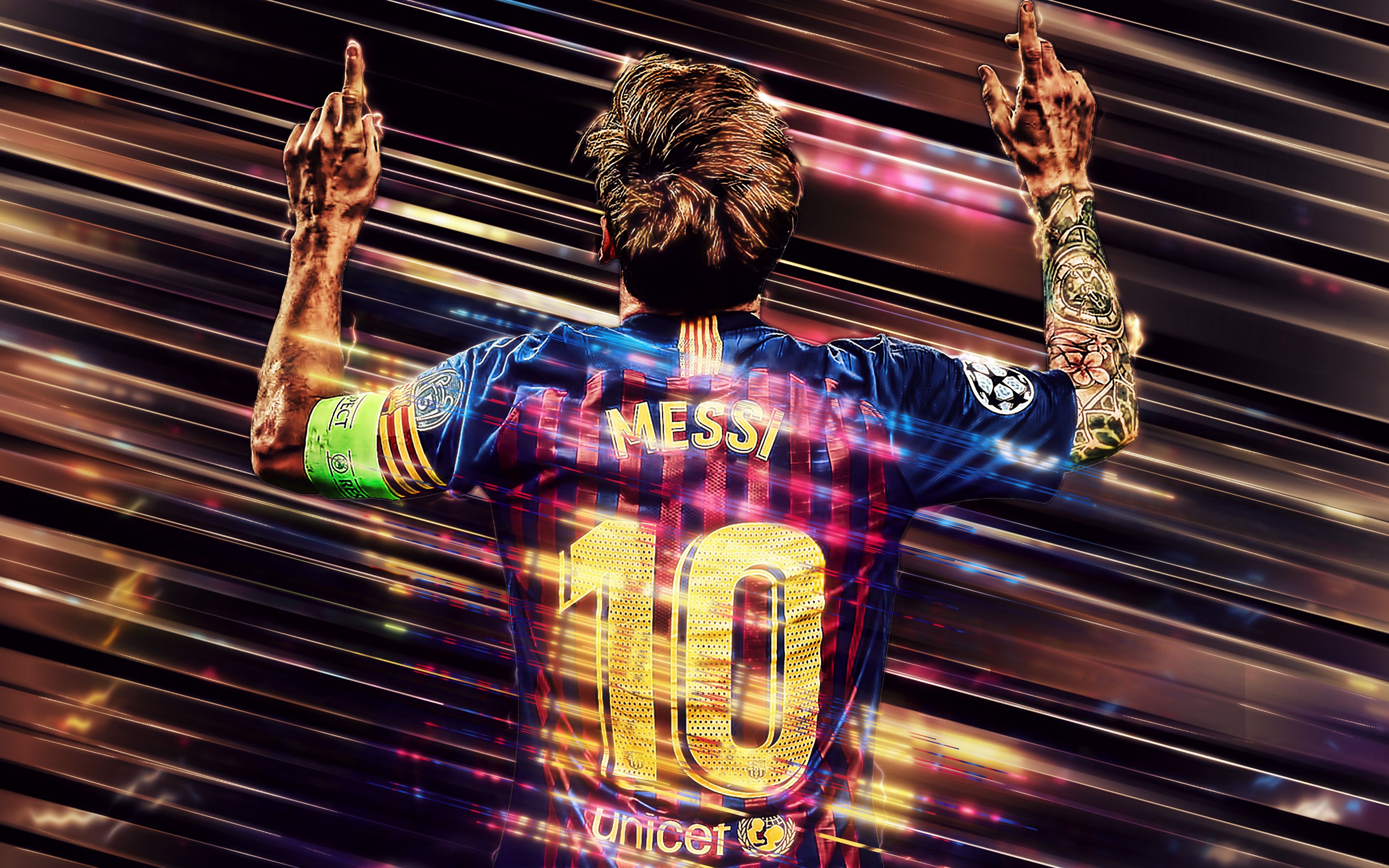 Messi Wallpaper 4K