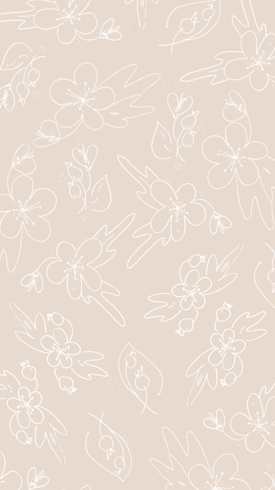 White Flower Wallpaper