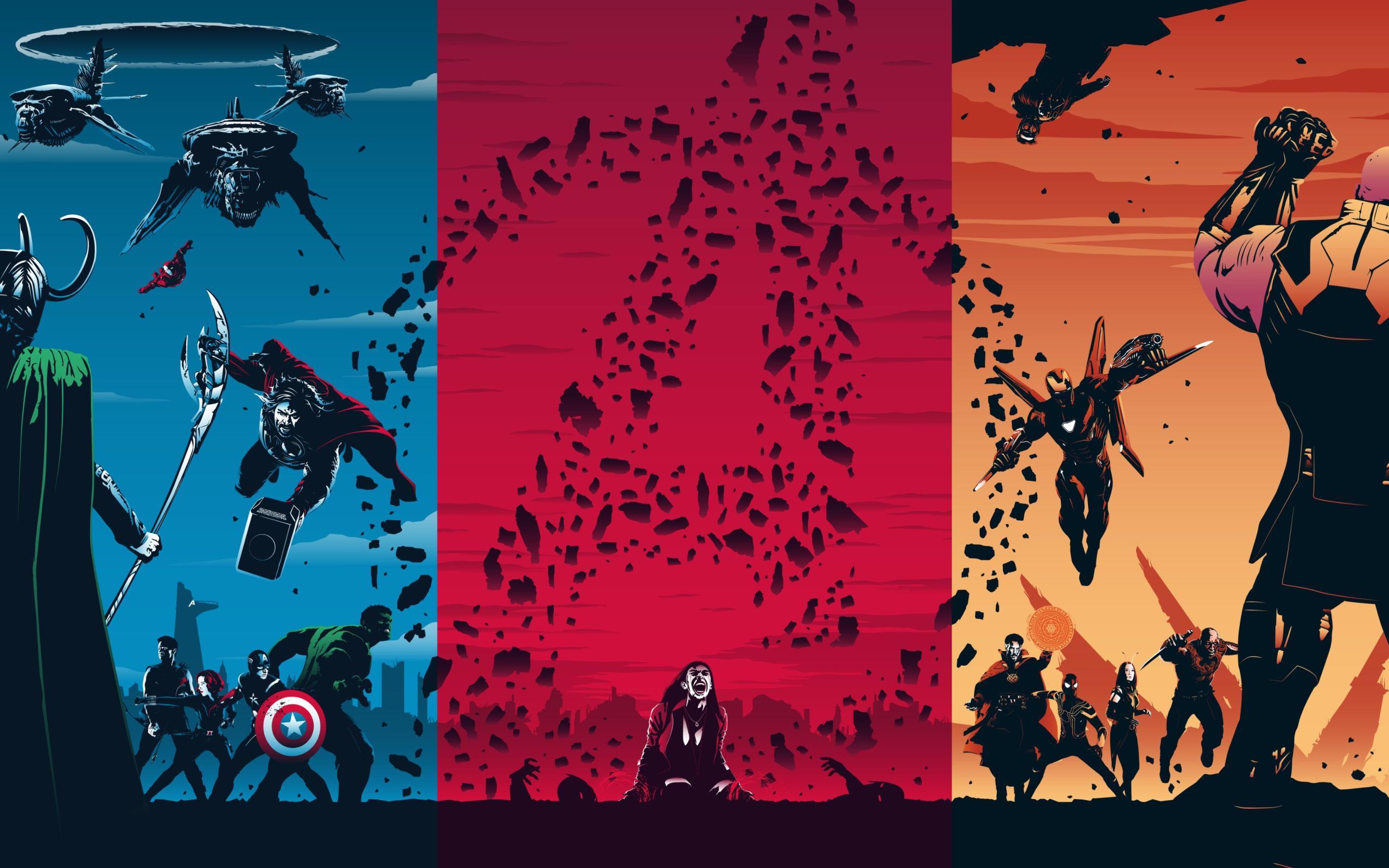 Marvel Abstract Wallpaper