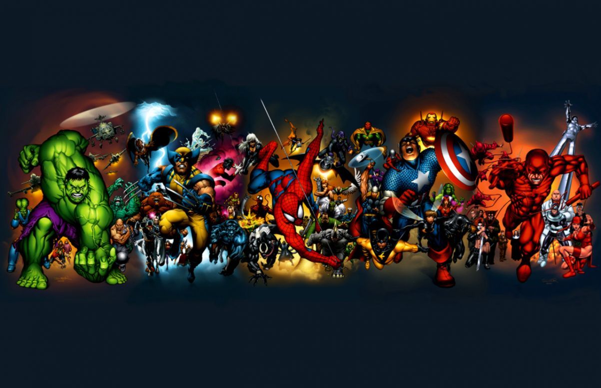Marvel Abstract Wallpaper