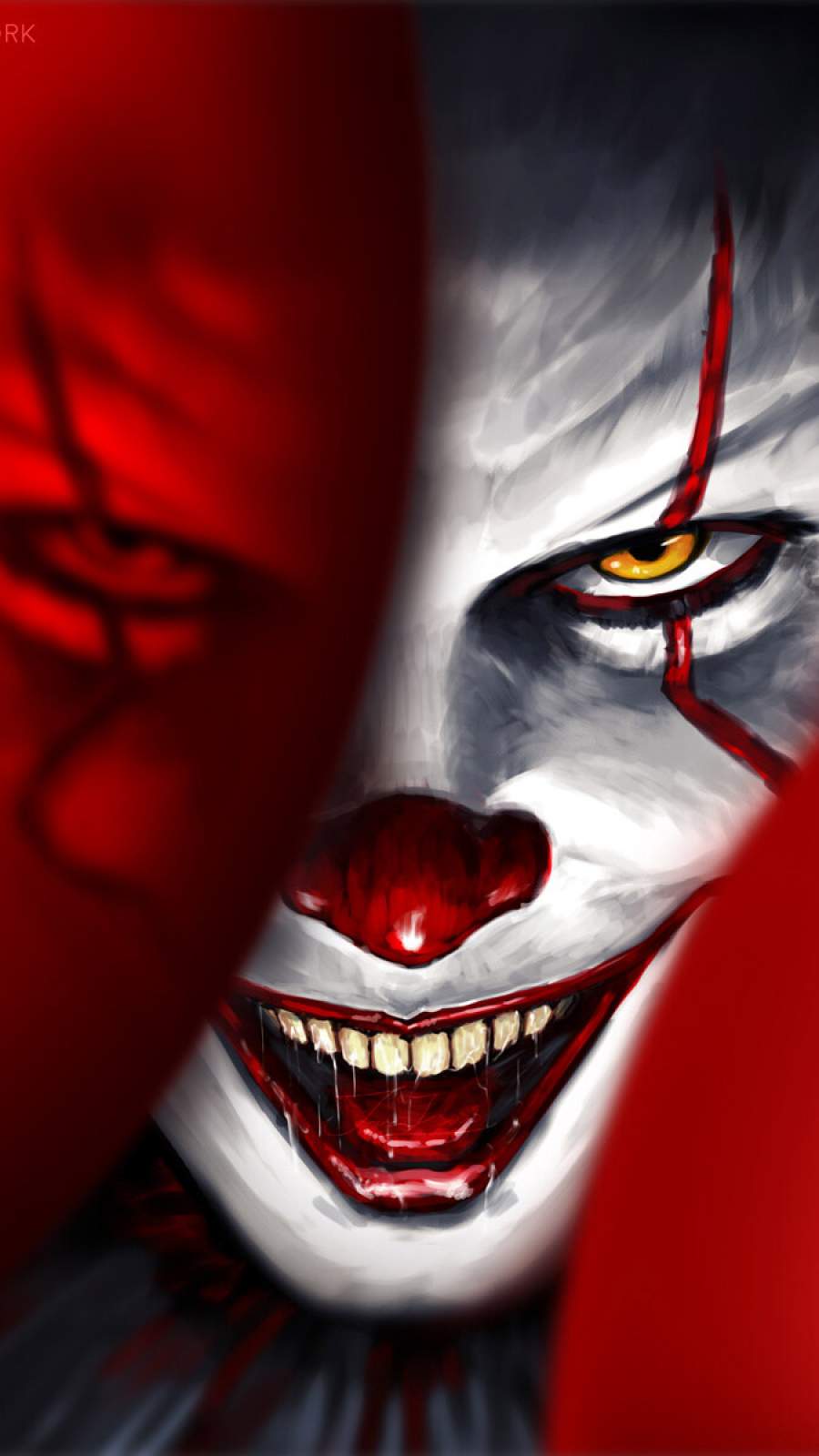 Horror Clown Wallpaper