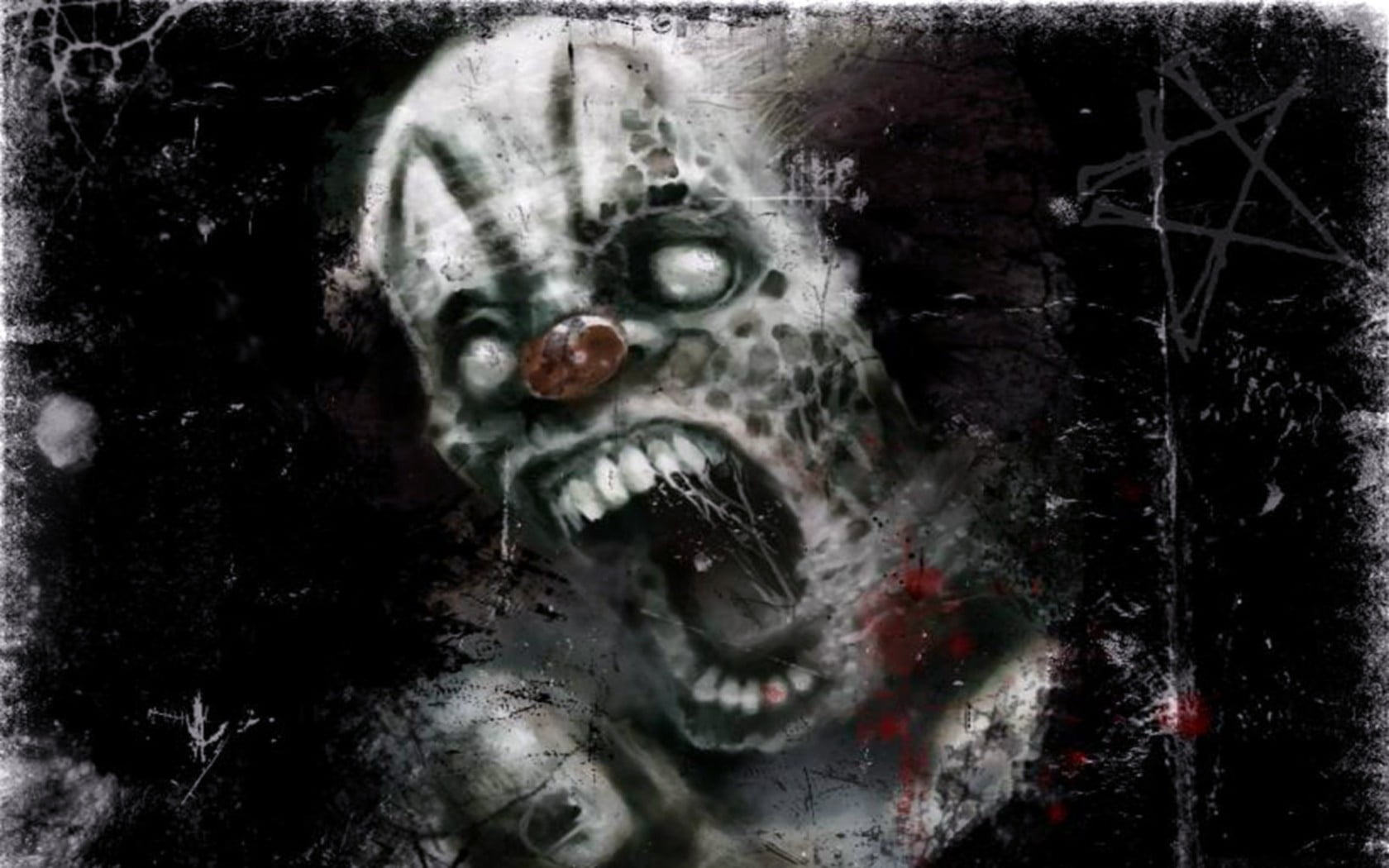 Horror Clown Wallpaper