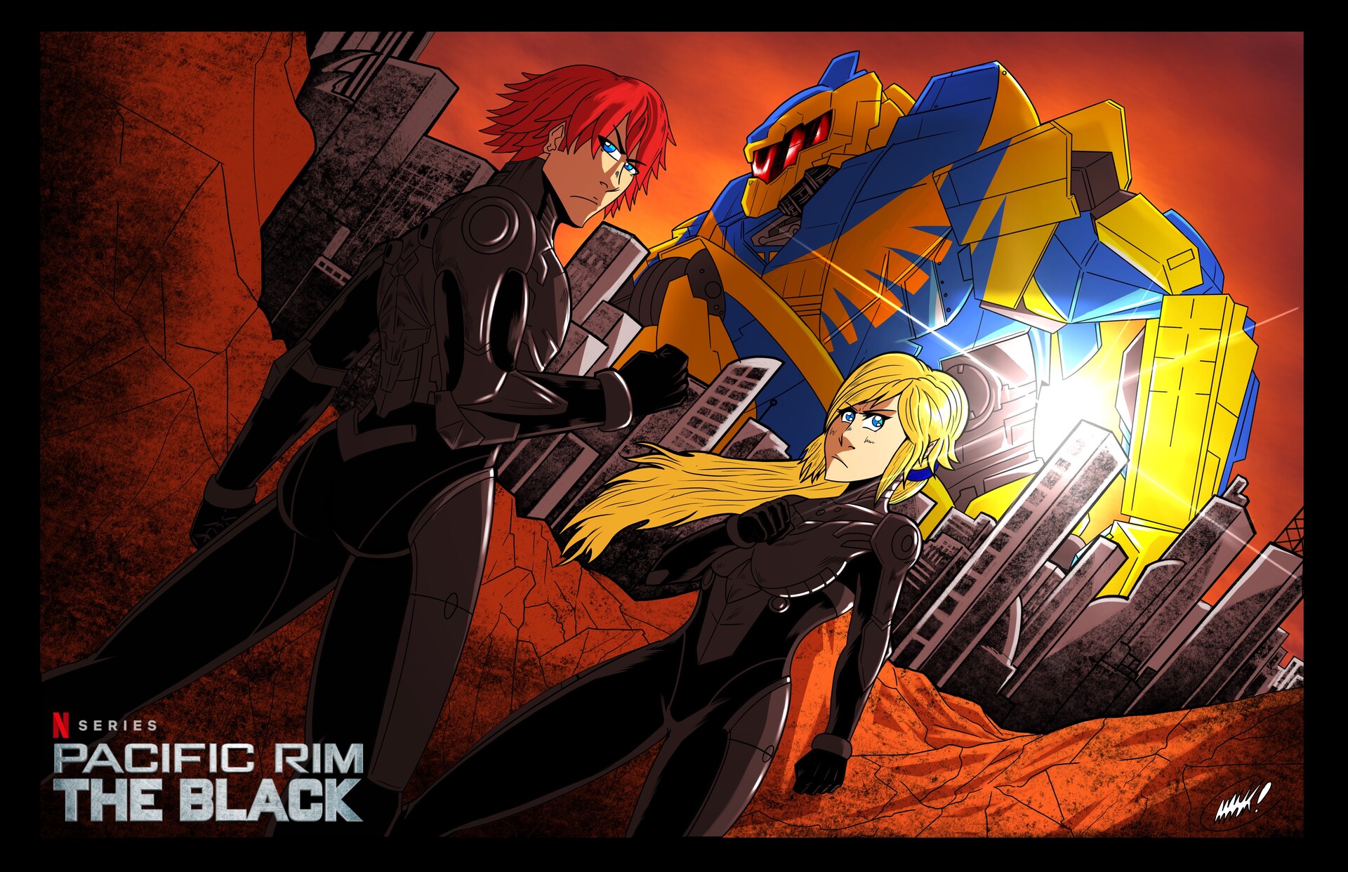 Pacific Rim The Black Wallpaper
