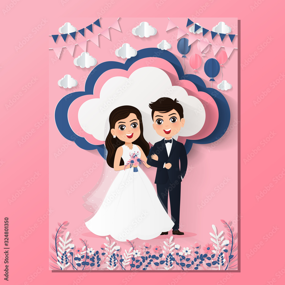 Cute Couples Cartoon Wallpaper