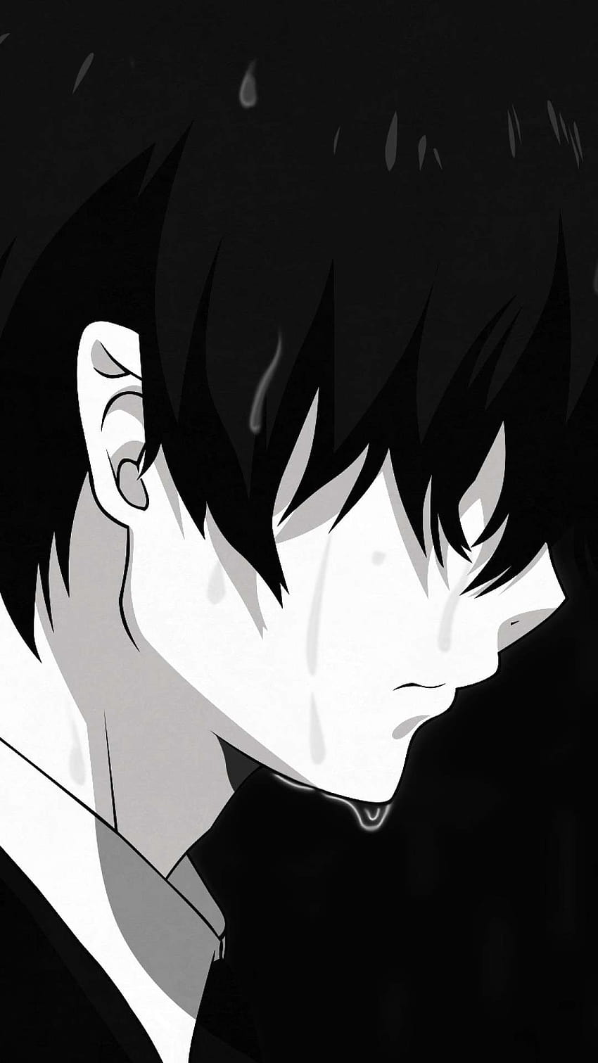 Sad Anime 4K Wallpaper