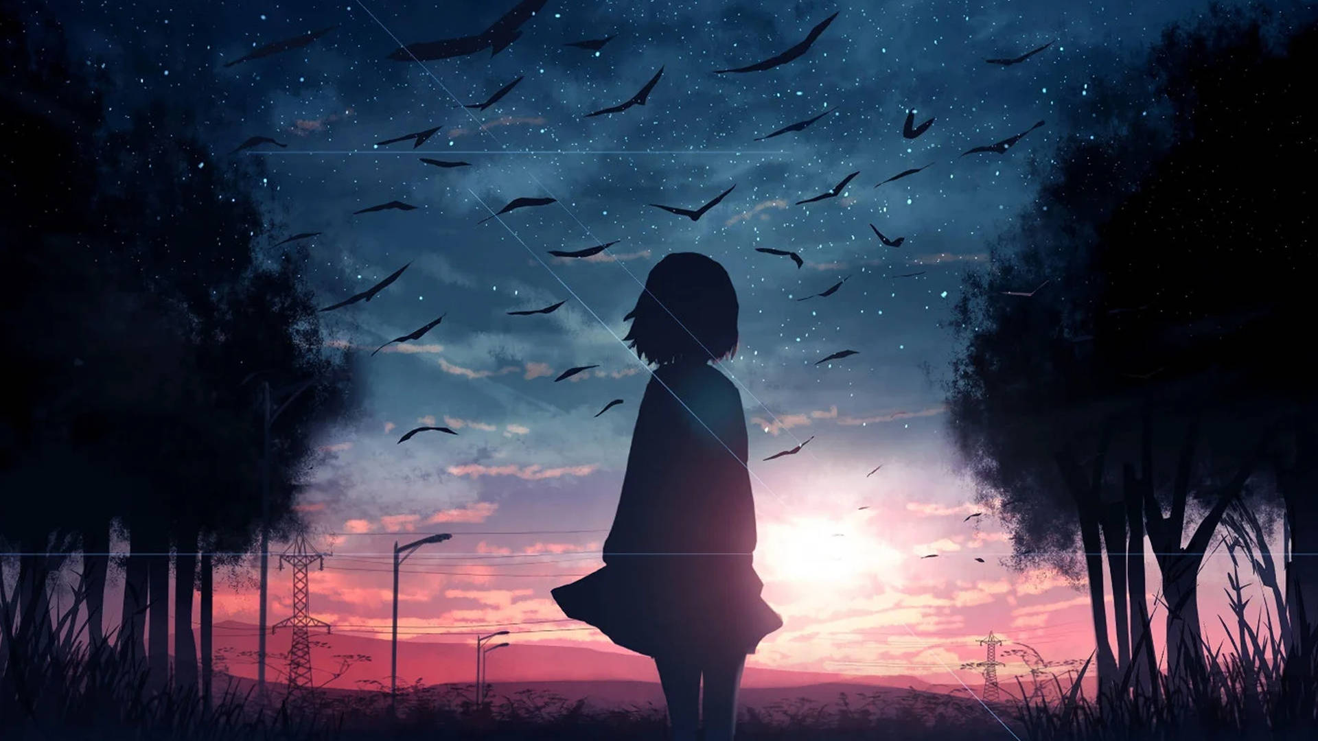 Sad Anime 4K Wallpaper