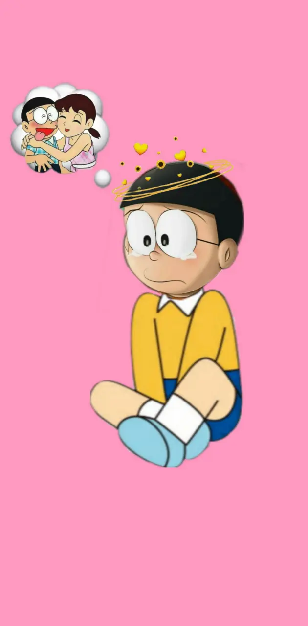 Sad Nobita Wallpaper