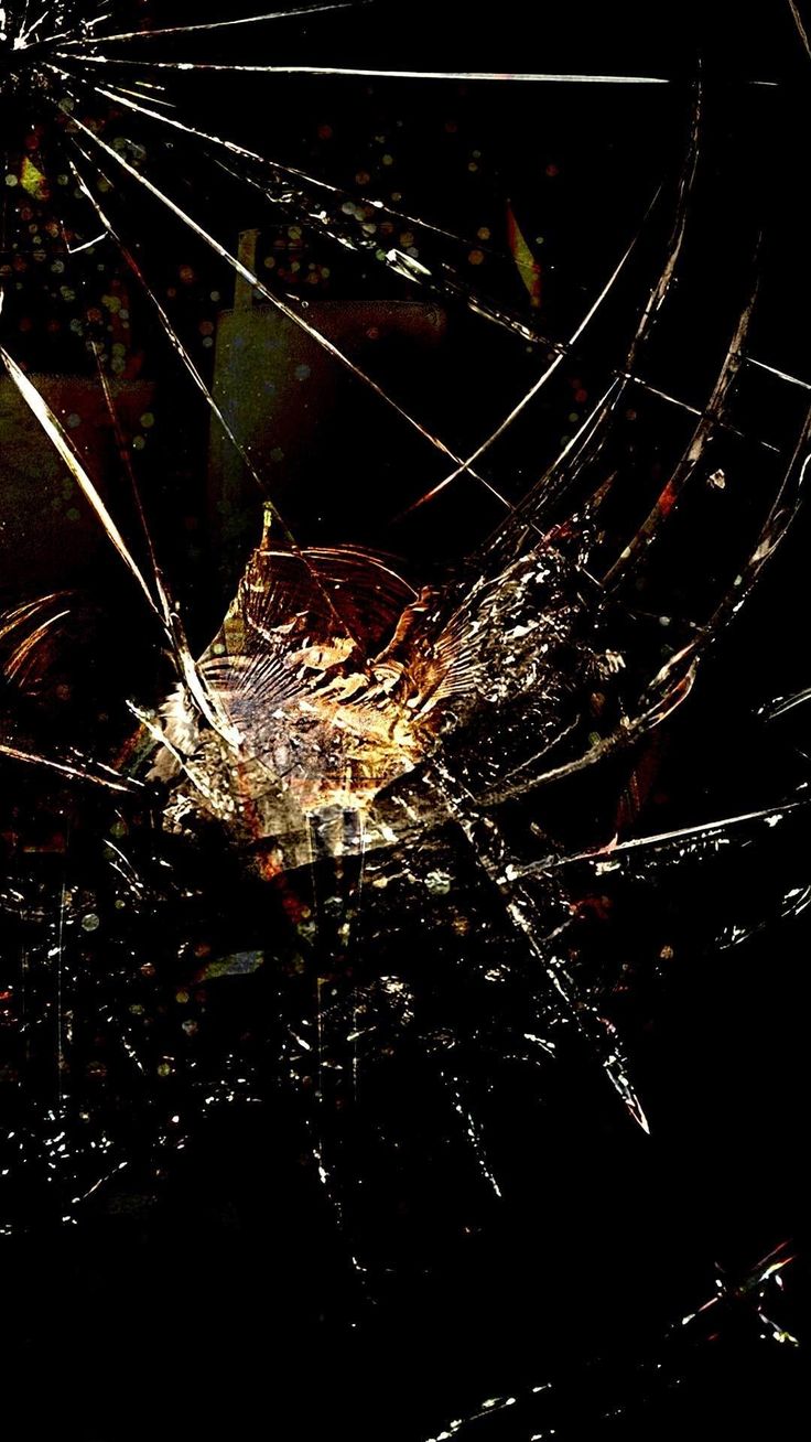 Cracked Screen Wallpaper