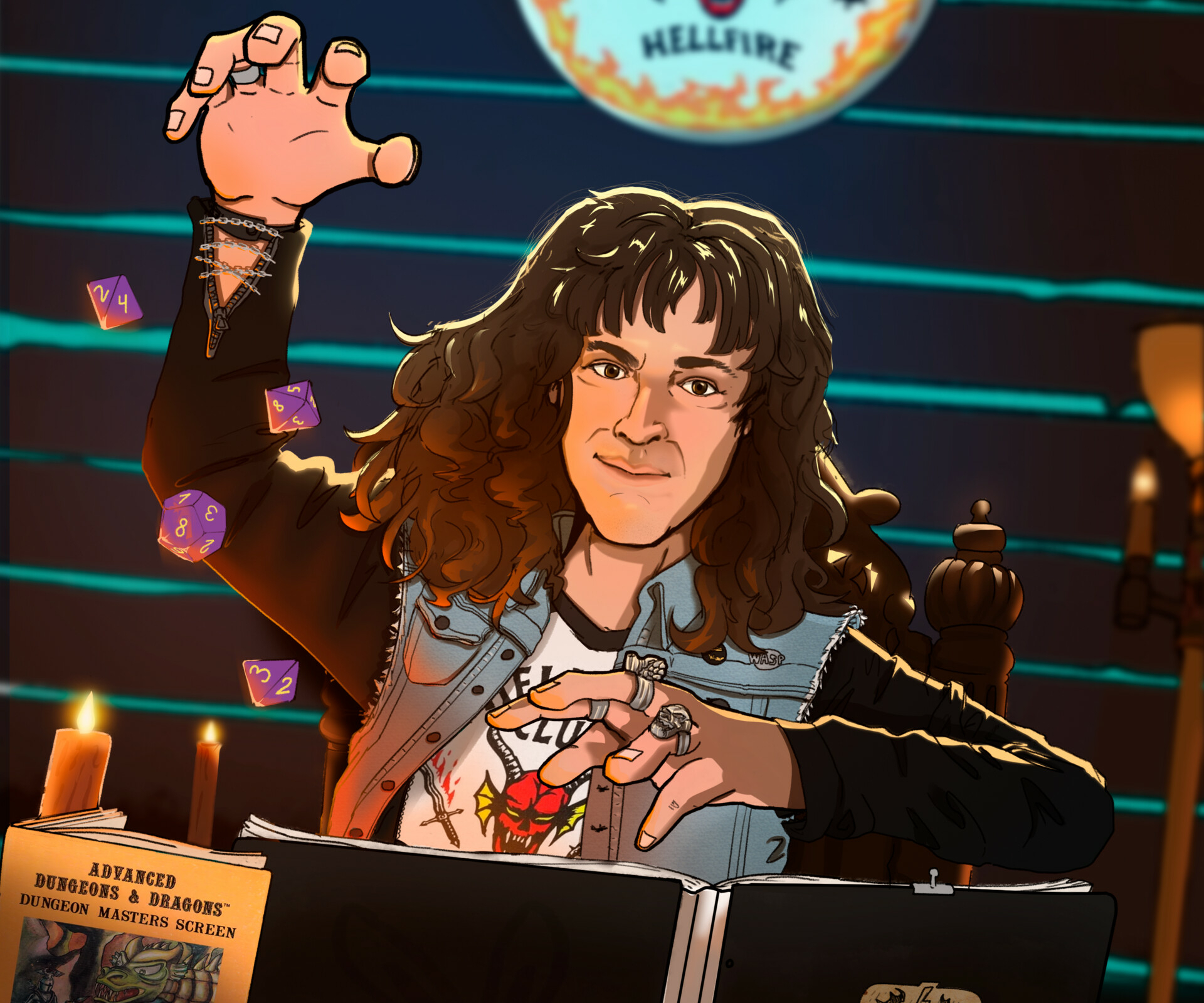Eddie Munson Wallpaper