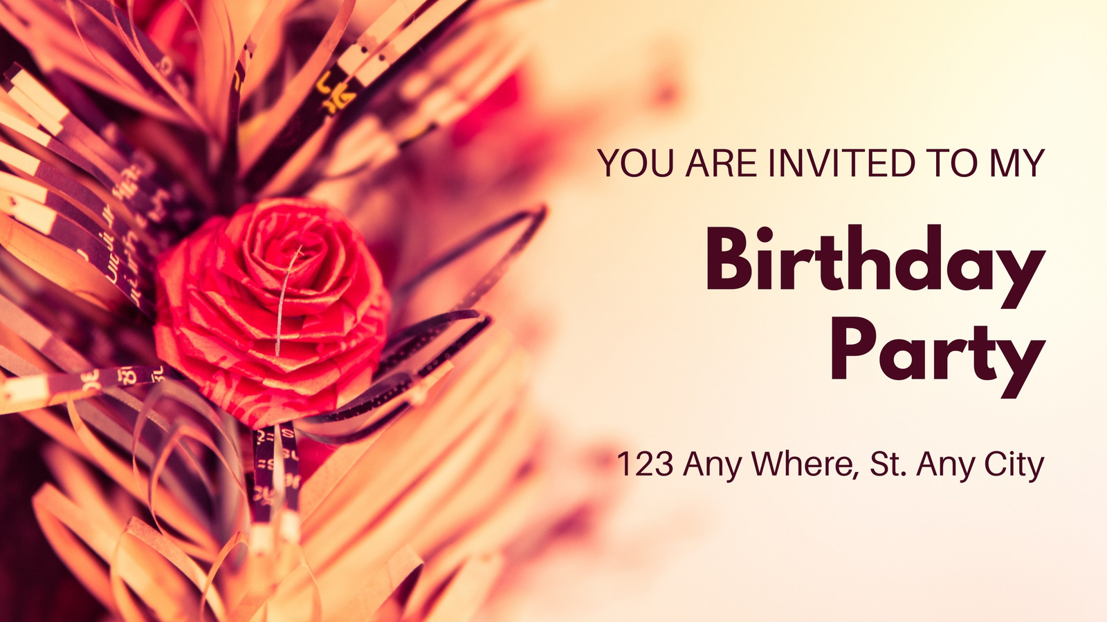 It Is My Birthday Wallpaper