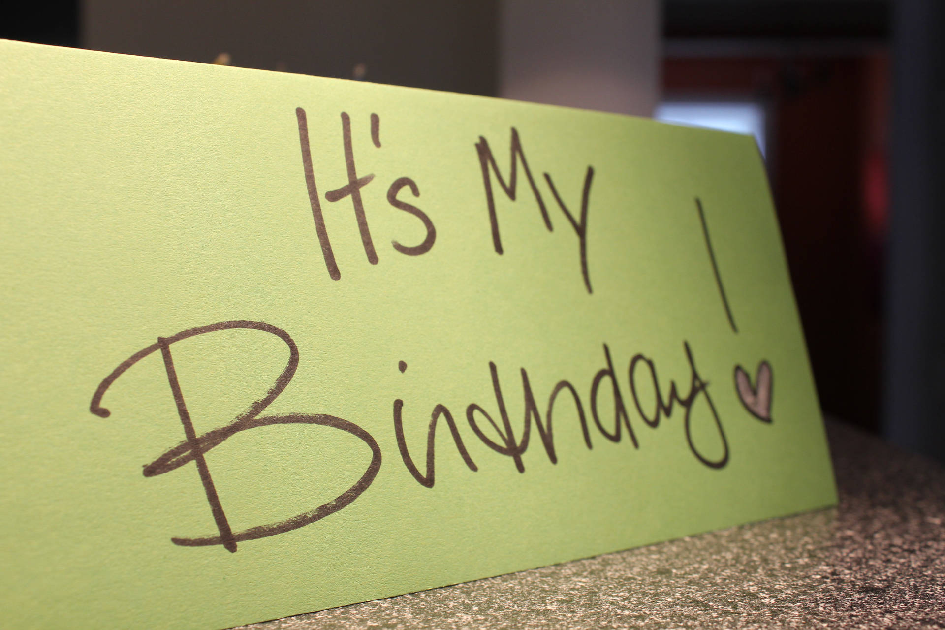 It Is My Birthday Wallpaper